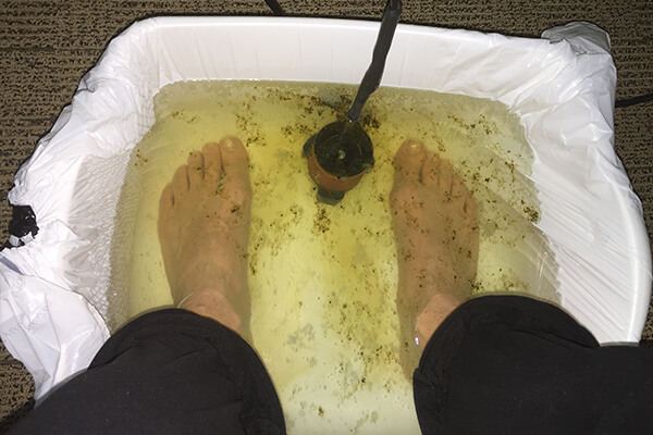 Foot Bath – Month 2