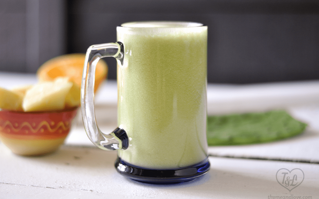 Pineapple Cactus Smoothie